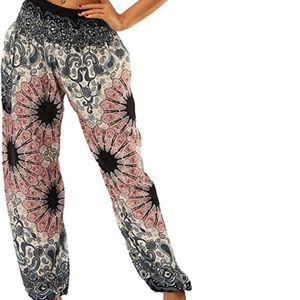 Lu's Chic Women's Boho Pants 